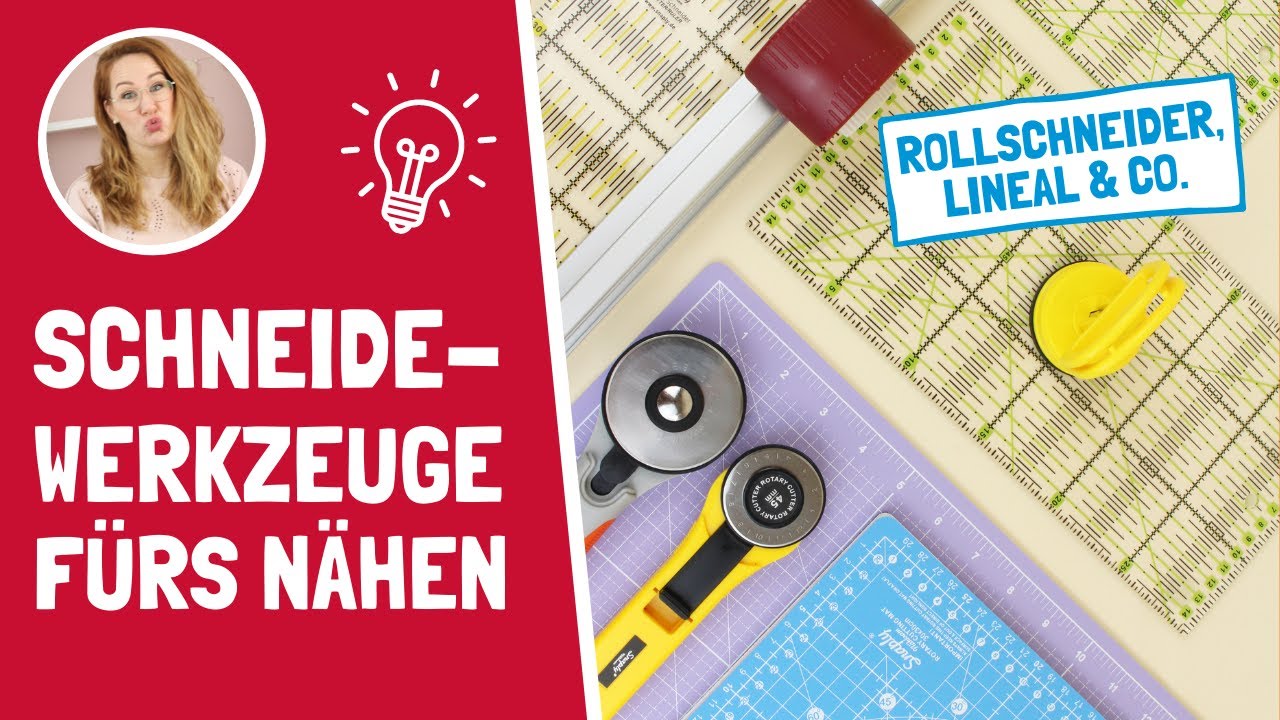 Schneidewerkzeuge fürs Nähen | Rollschneider, Schneidematte & Co.