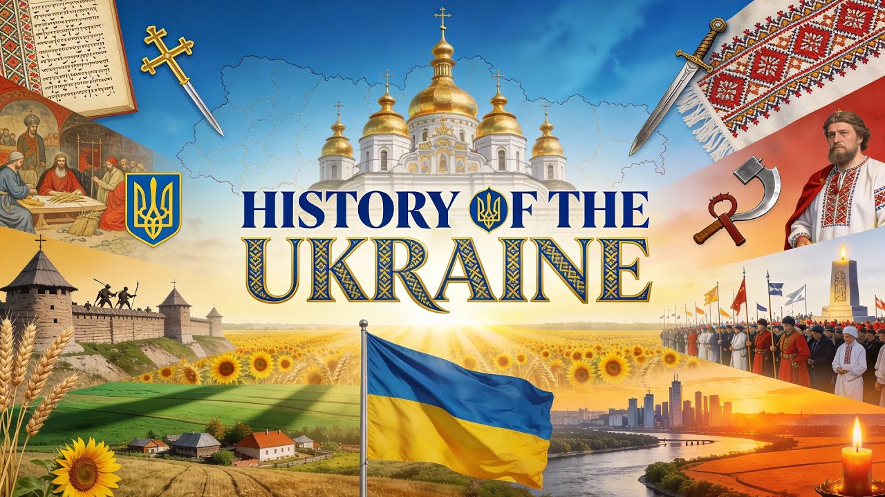 The History of Ukraine - From Kyivan Rus to the Present | History for Sleep