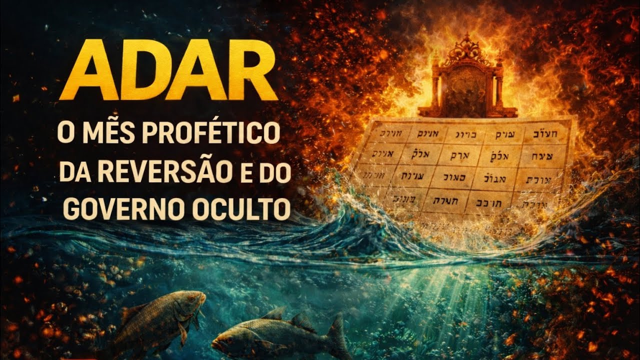 ADAR: O MÊS PROFÉTICO DA REVERSÃO E DO GOVERNO OCULTO | Entenda o Poder Espiritual Deste Tempo