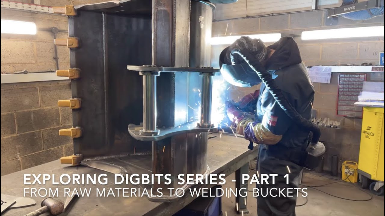 Exploring Digbits Series Episode 1: From raw materials to welding buckets & specialist attachments