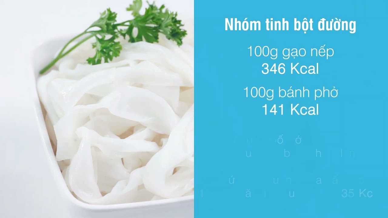 Cách tính lượng calo trong các loại thực phẩm