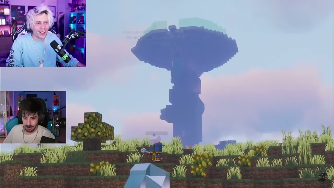 RUBIUS REACCIONA a FARGAN FLOTANDO en KARMALAND V