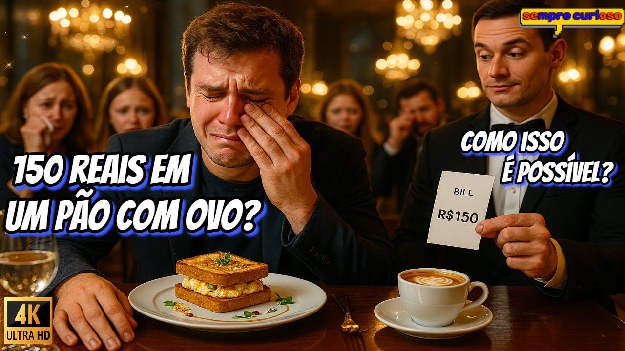 Restaurantes de Luxo: A Maior Engana&ccedil;&atilde;o Para tirar seu DINHEIRO ? 