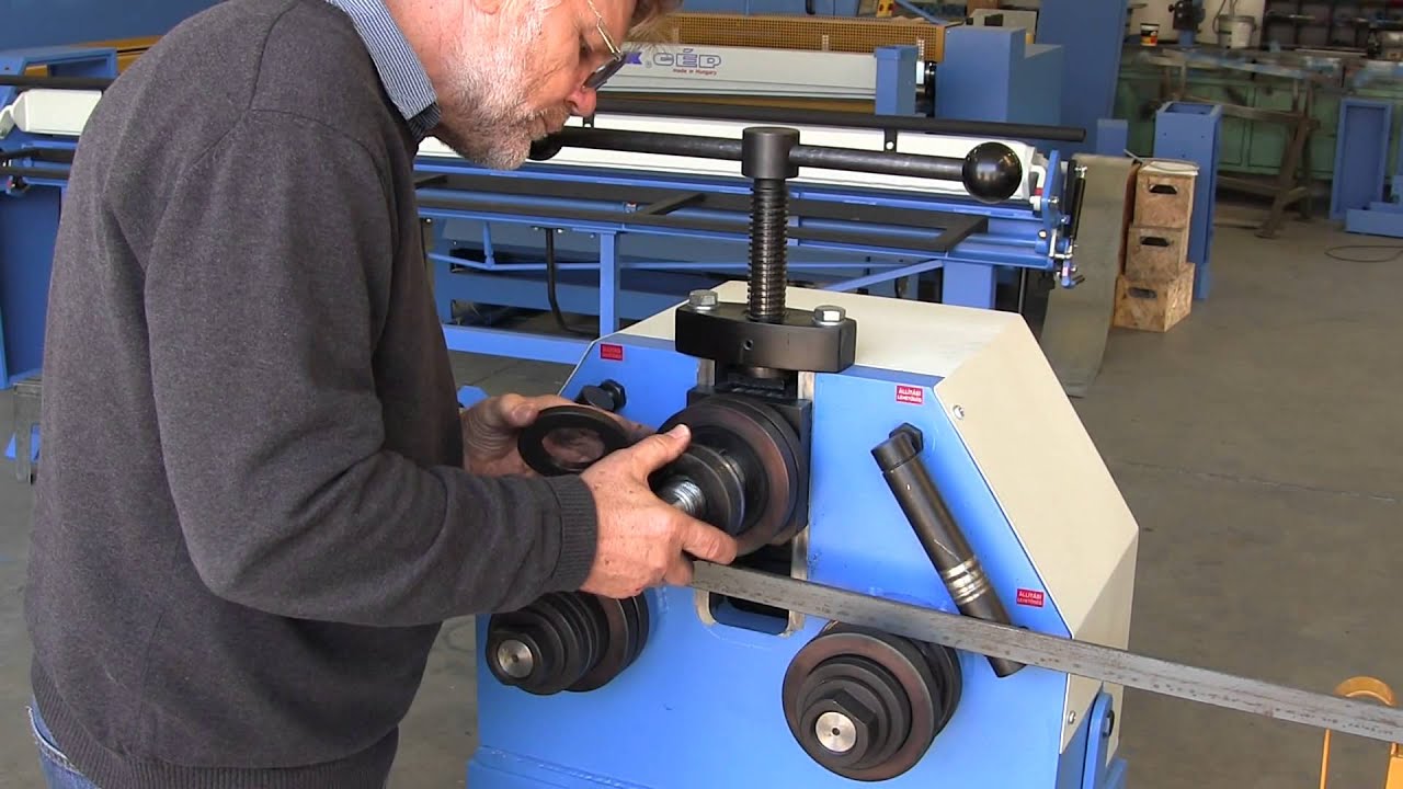 Roll Bender, Section roller, Profil hengerítő, Tube roller, Rohr biegemaschine New Design!