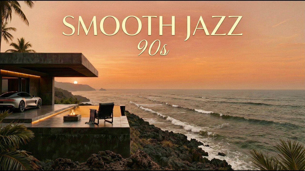 Smooth Jazz & R&B 90s – My Coastal Hideaway: Sunset Afterglow (Low-Key Groove)