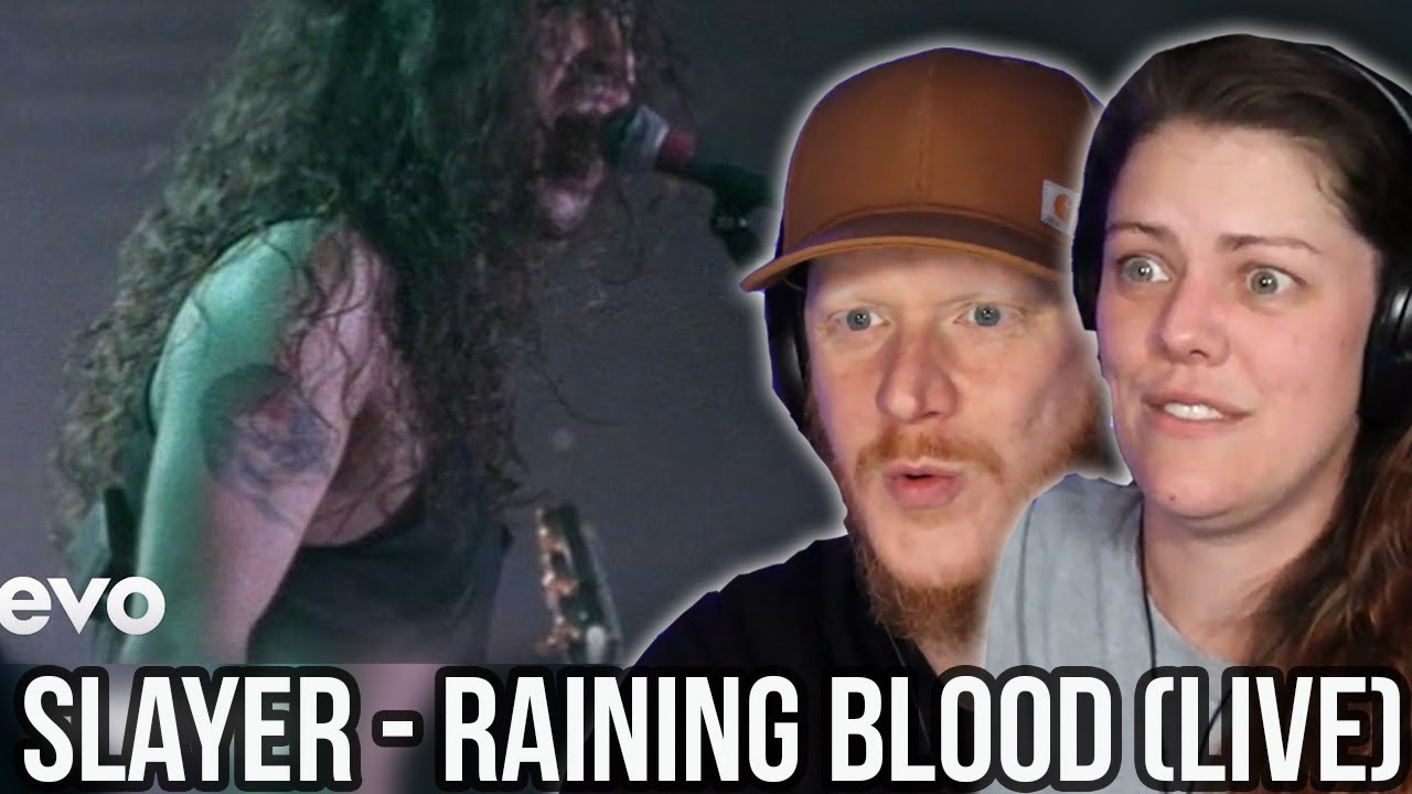 ПАРА РЕАКЦИЯ НА Slayer - Raining Blood Live | OB DAVE РЕАКЦИЯ