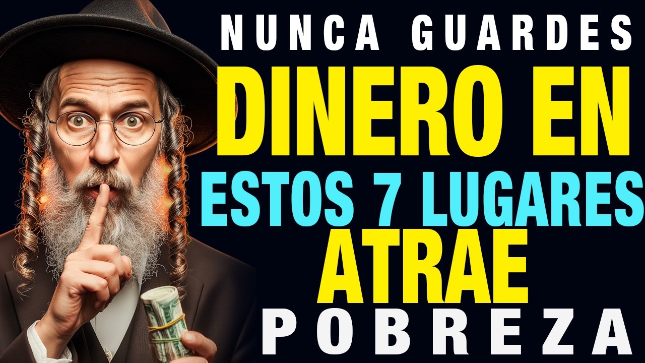 CUIDADO: 7 Lugares donde Nunca Debes Guardar DINERO