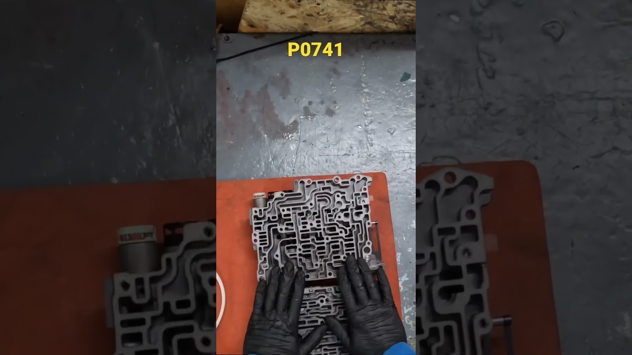 Ремонт гідроблока помилка P0741