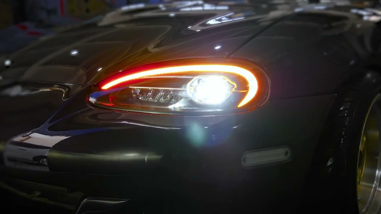 Mazda Miata NB Sequential LED Headlights by CarbonMiata