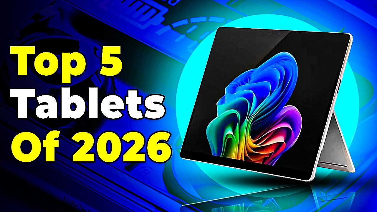 Топ-5 планшетов 2026 года – Apple, Amazon, Samsung и другие!