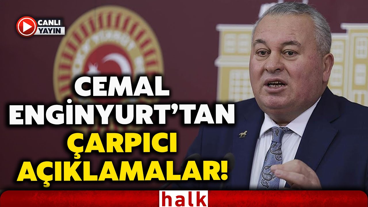 Cemal Enginyurt #HalkTV'de g&uuml;ndemi sarsacak &ccedil;ok &ccedil;arpıcı a&ccedil;ıklamalarda bulundu!