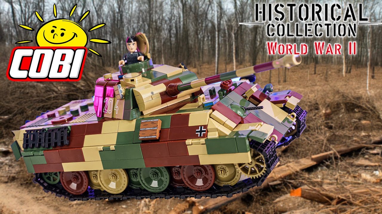 PANZER V PANTHER Un Char de Seconde Guerre Mondiale en briques LA MASTERCLASS de COBI
