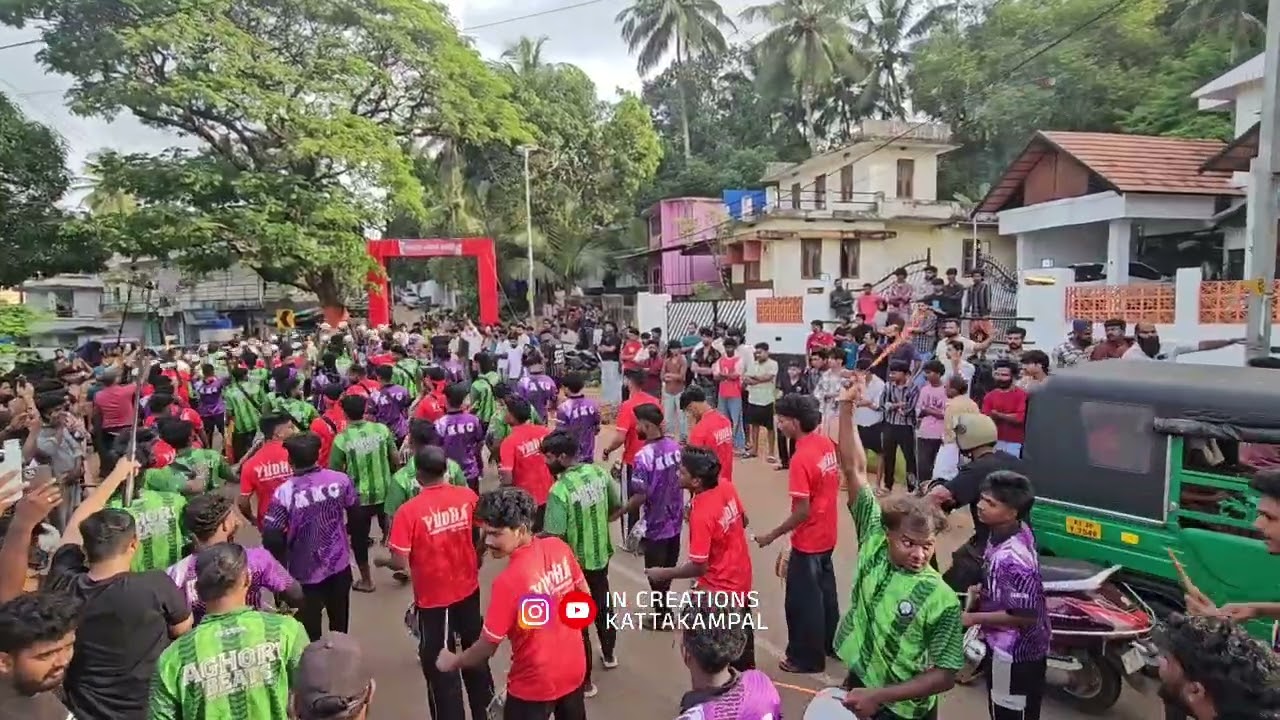 3 Team Thambolam 🔥 തീ ആണ് | Agories Yudha KKC | Porkulam Palli Perunnal 2025