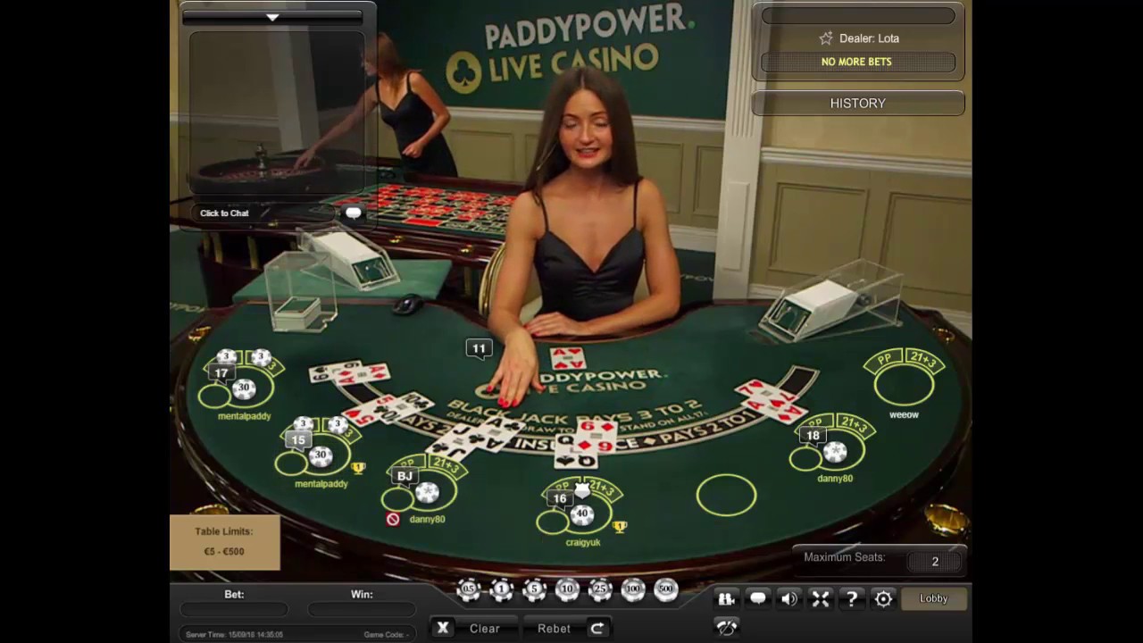 Paddy Power Live Casino
