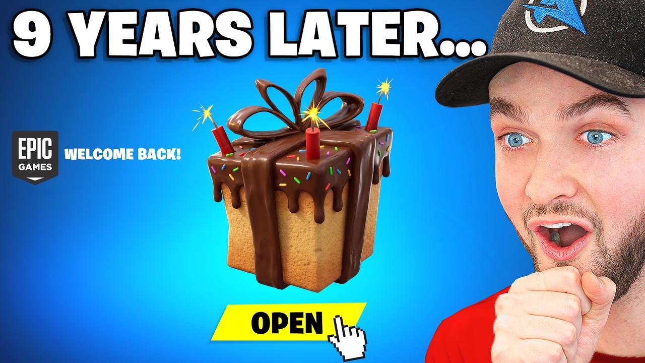 Спустя 9 лет&hellip; Fortnite подарил мне это!