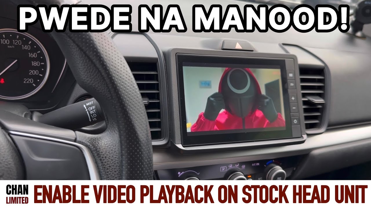 Enable VIDEO PLAYBACK on the Car’s Stock Infotainment System