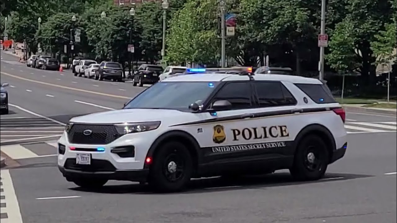 United States Secret Service Uniformed Division Police Unit 1263 Responding 5-11-2025