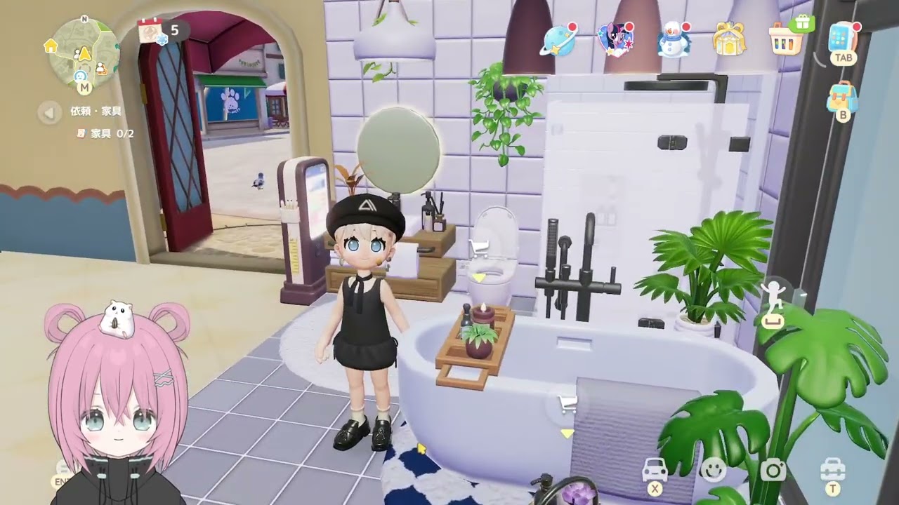 かわいい世界のお話進めたい