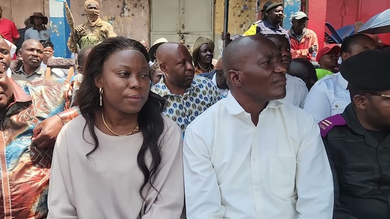 Meeting de président de l'Assemblée nationale Aimé Boji à Kasindi Nord-Kivu