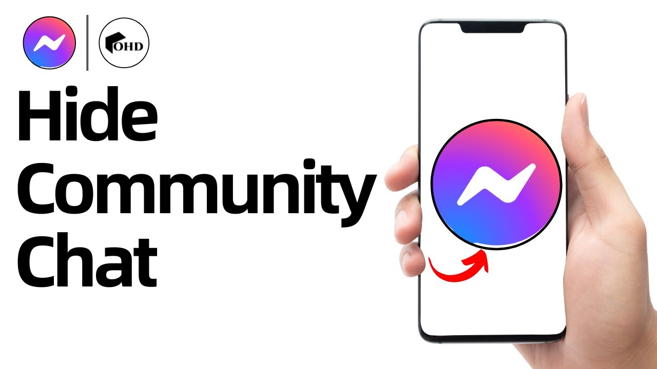 Как скрыть чат сообщества в Facebook Messenger