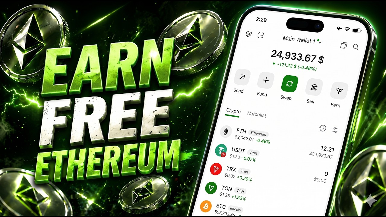 I JUST Found a FREE Ethereum App that Gives Away FREE Ethereum Tokens in 2026?