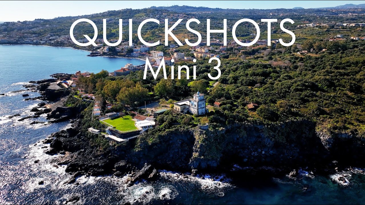 Dji Mini 3 Pro Quick Shots / Incluso Quickshots Verticali