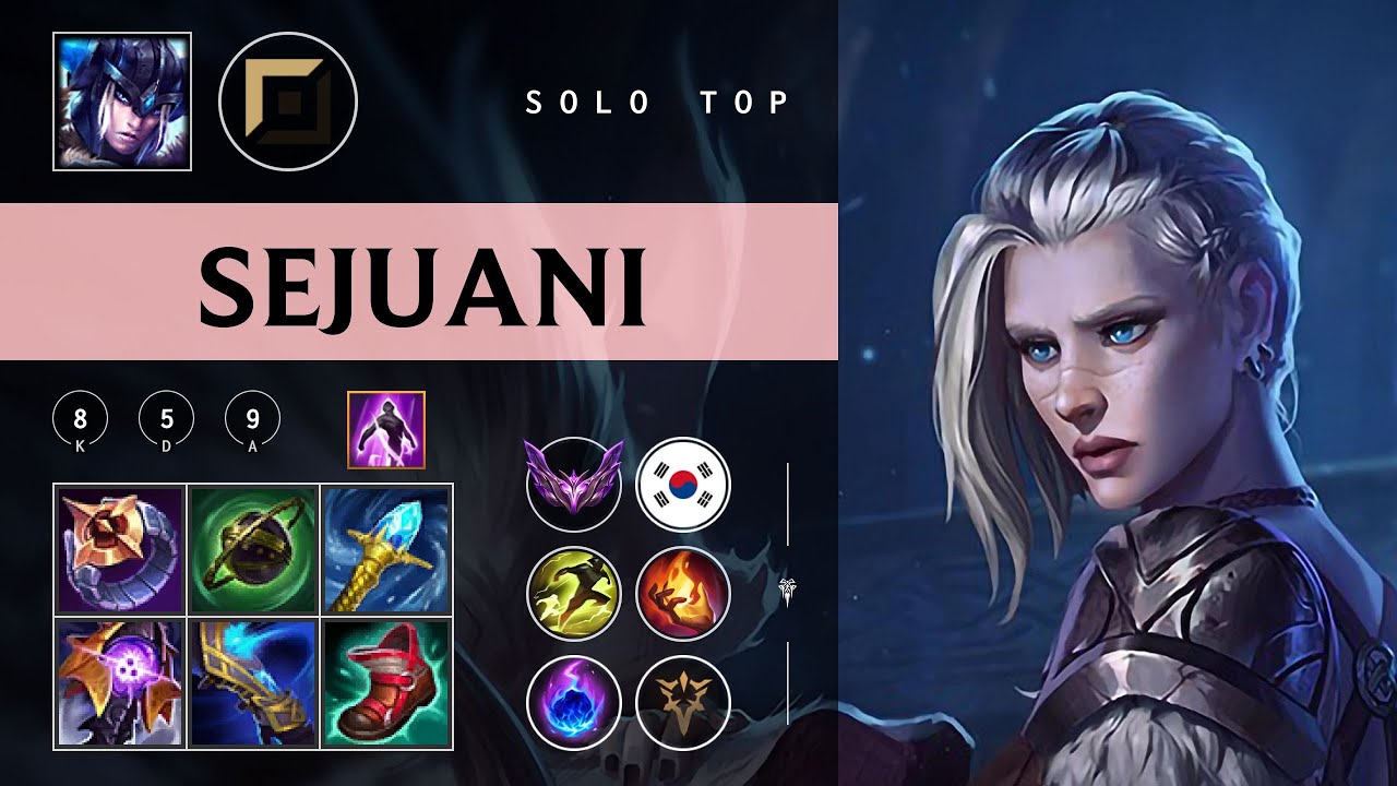 Sejuani Top vs Zac - KR Master Patch 26.01