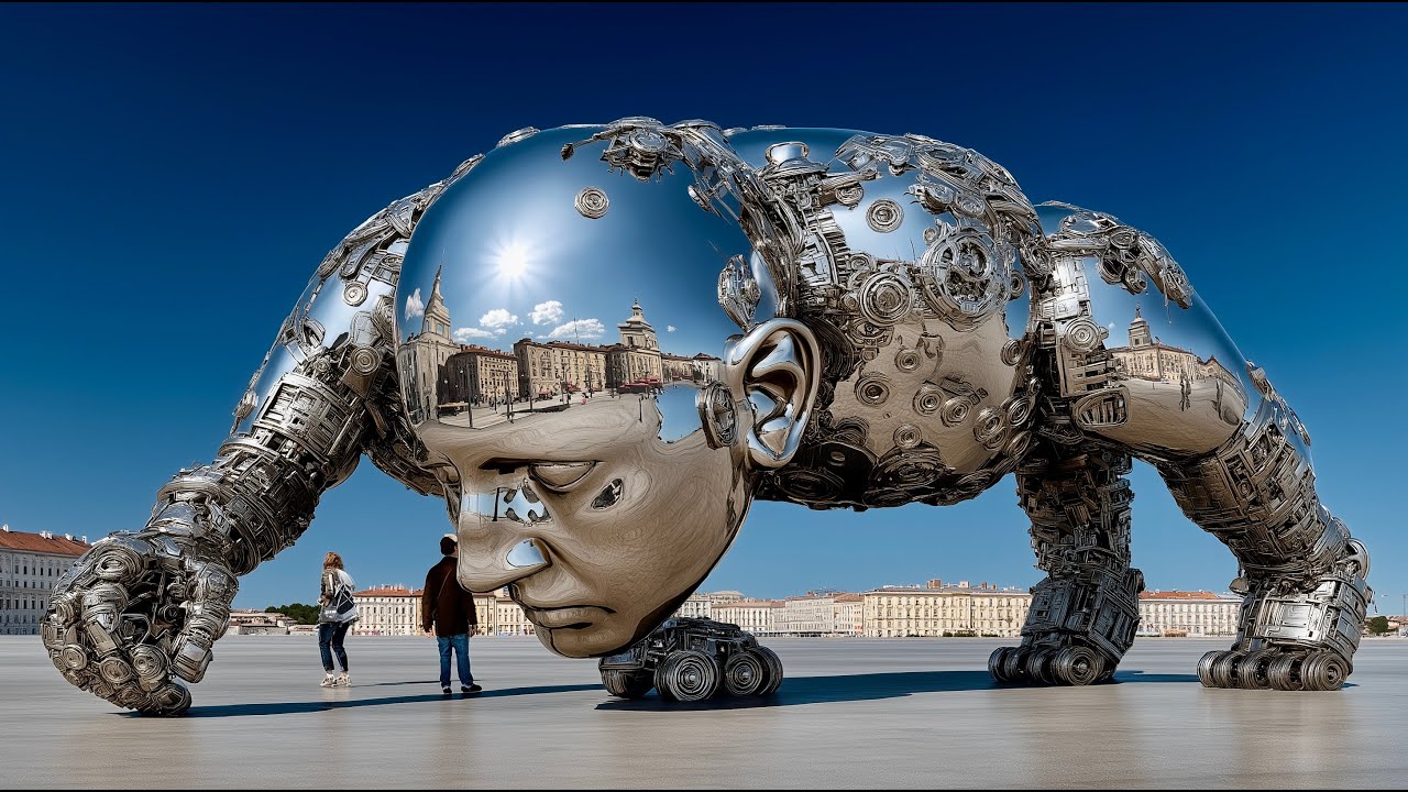 Metallic Stars | Weird AI Music Video