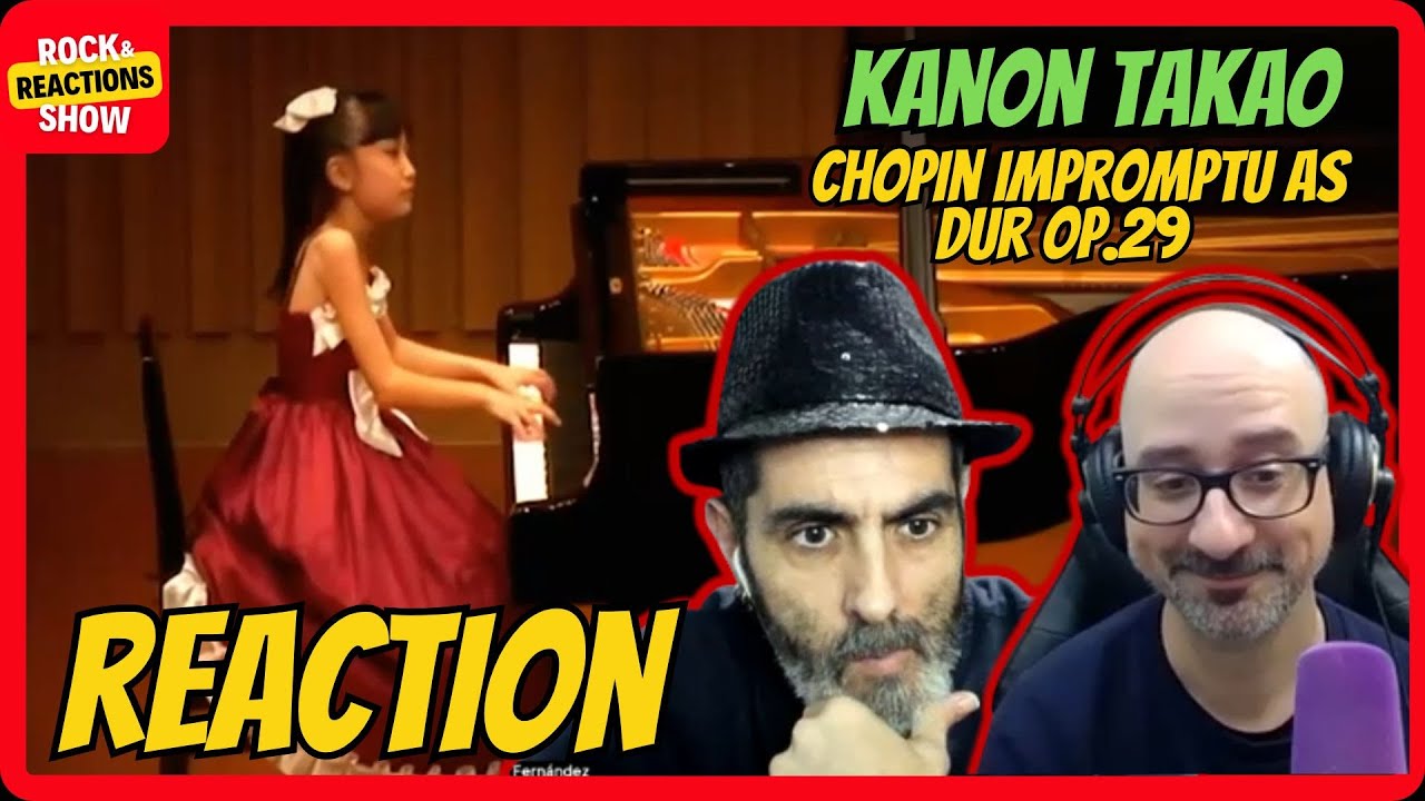 Kanon Takao REACTION – Chopin Impromptu Op.29 LIVE | Rock and Reactions