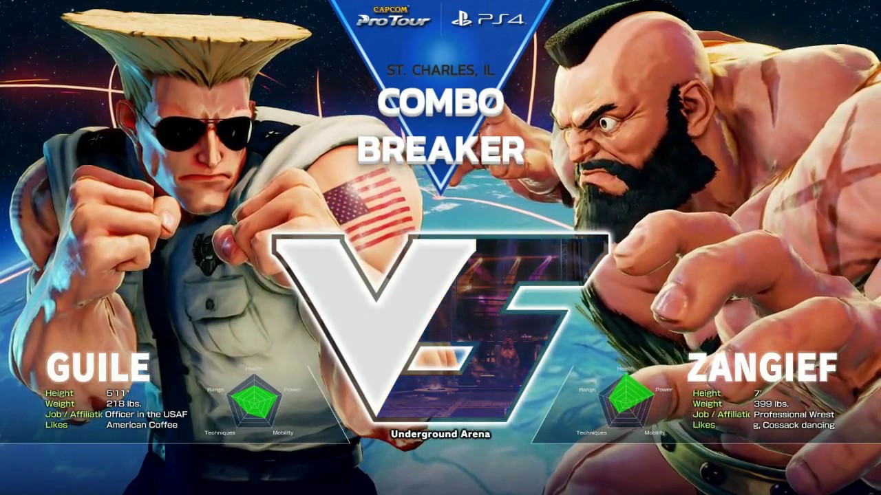 SFV: Liquid NuckleDu vs. CYG BST Snakeyez - Combo Breaker 2017 Winners Finals - CPT 2017