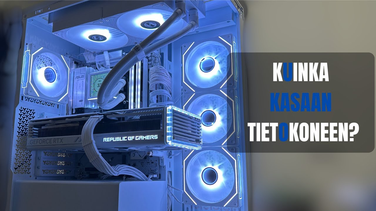 KUINKA KASAAN TIETOKONEEN? | Kasataan Gigantti Build 351 Pelikone
