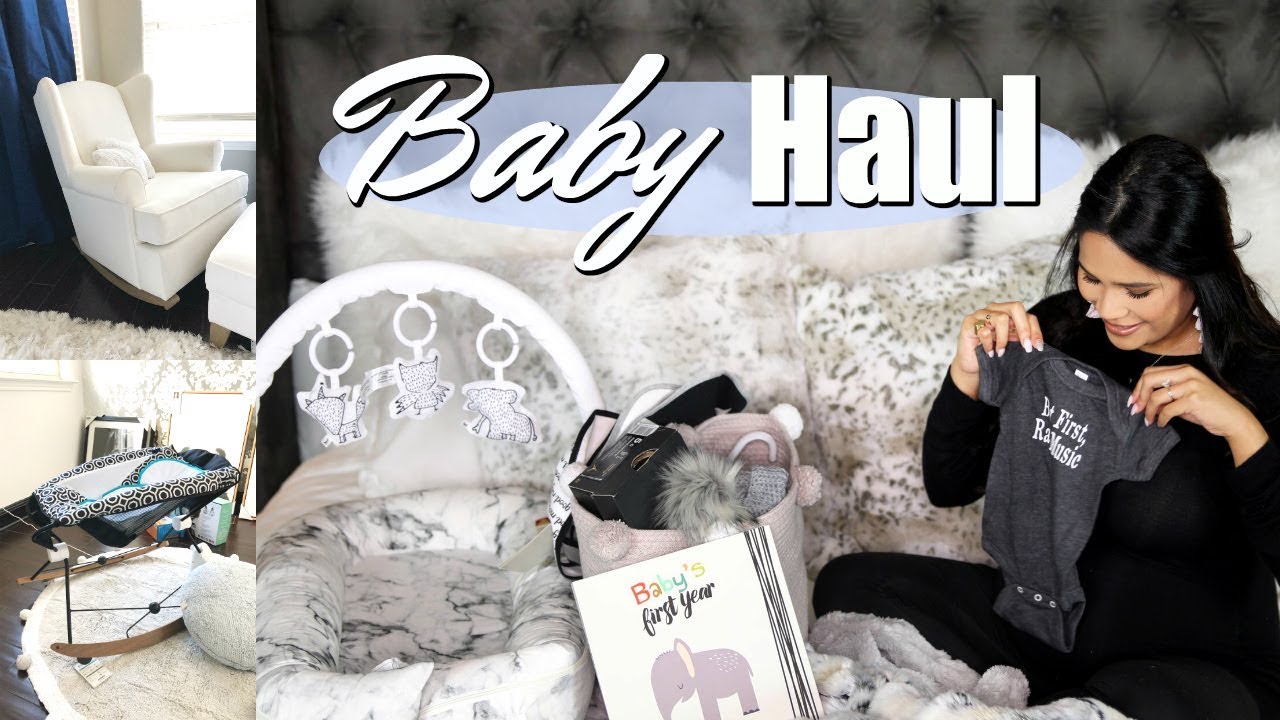 HUGE  Baby Haul! Gadgets, Clothes & Nursery Decor! MissLizHeart