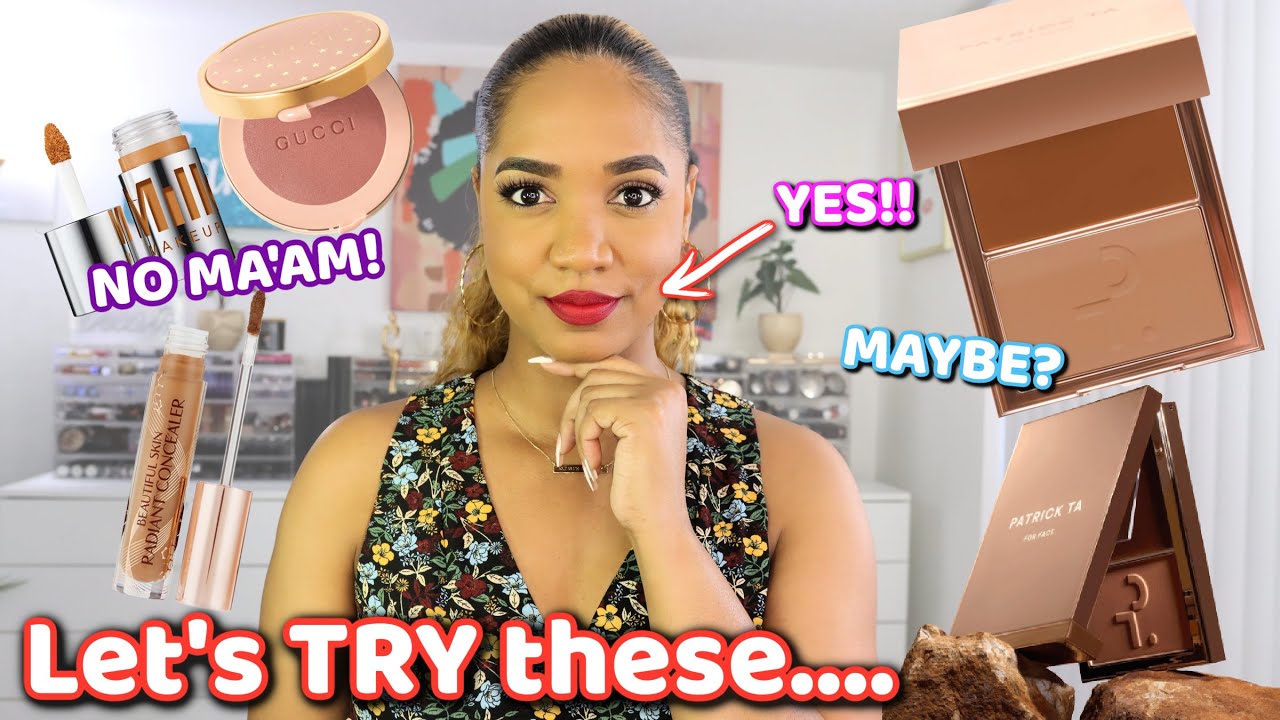 GET READY WITH ME | TRYING Patrick Ta Crème Foundation + *NEW* Makeup