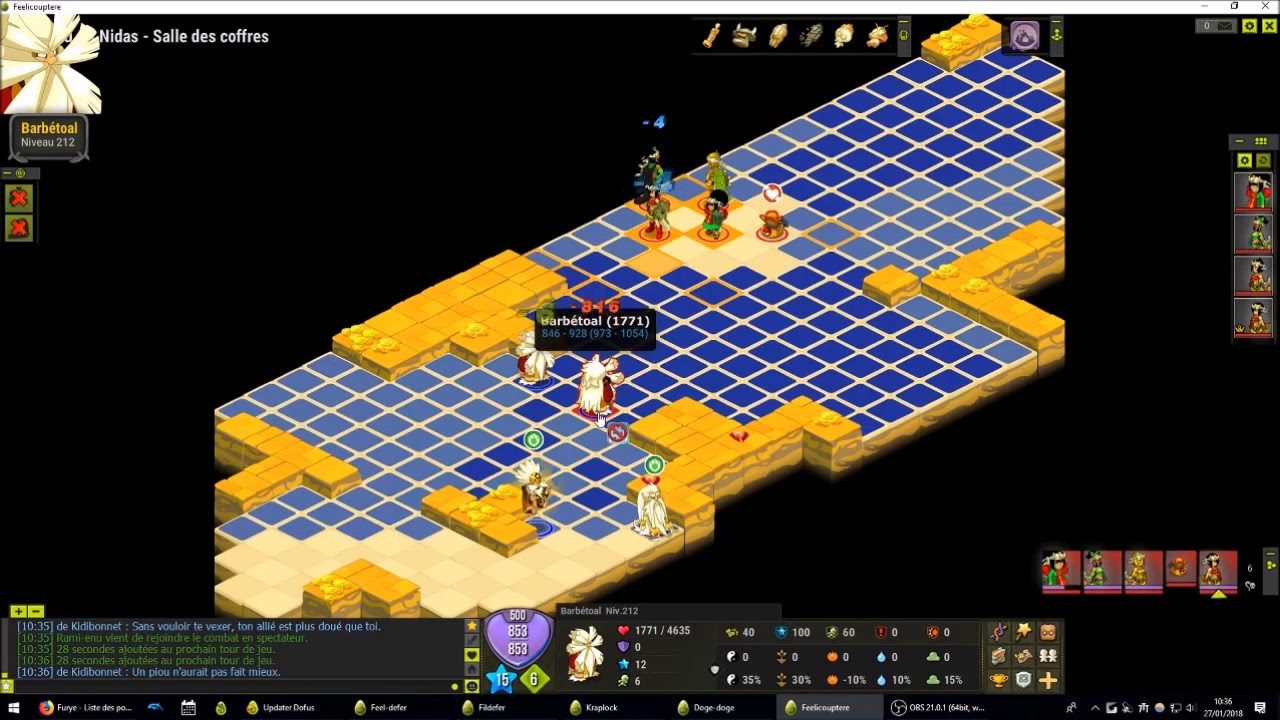 [DOFUS] Nidas 509 en 5min à 4