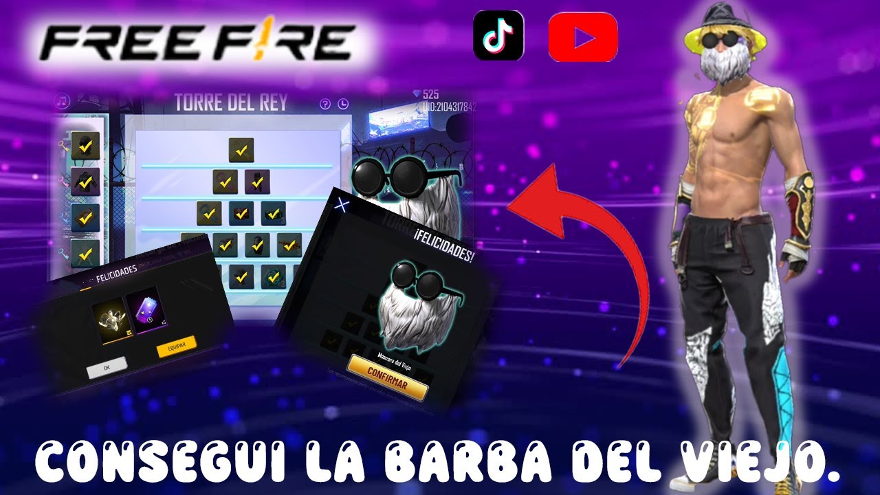 CONSEGUI LA BARBA DEL VIEJO EN FREE FIRE-Y OTRAS COSAS MAS|THEMAGDI07|