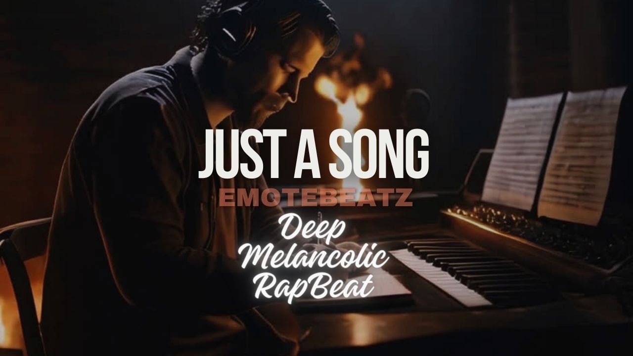 Deep Hard Rap Instrumental ►JUST A SONG◄ Sad Aggressive Type Beat 2024