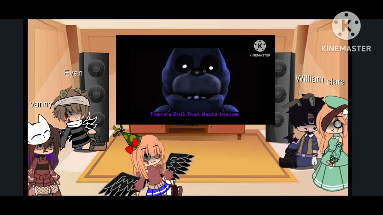 Afton family + VANNY react to 