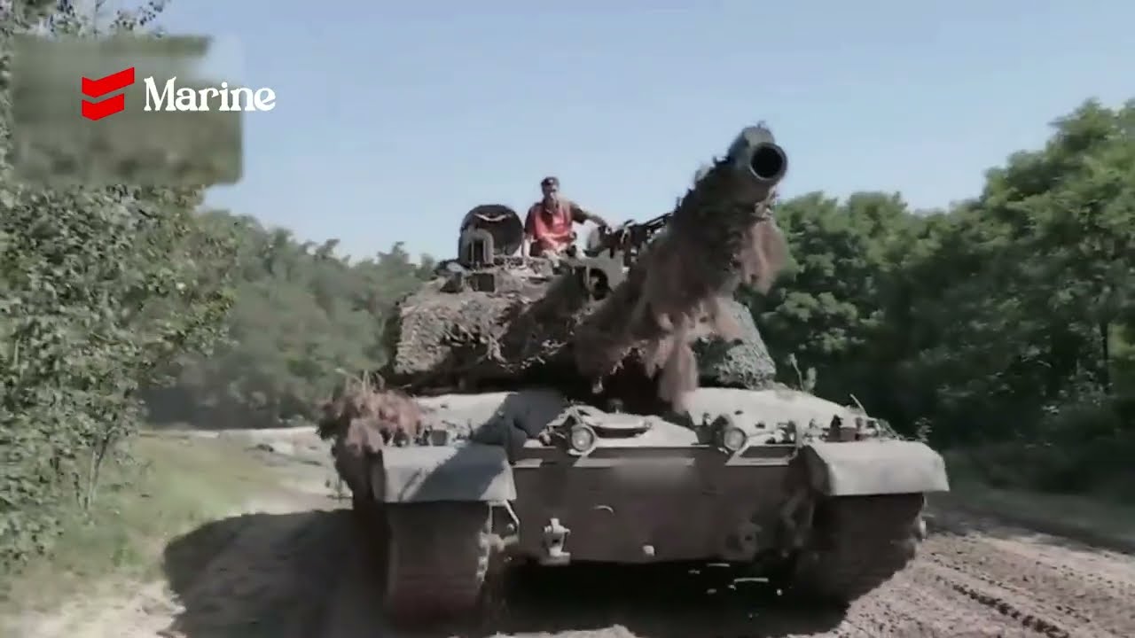 Я был свидетелем того, как украинские танки «Челленджер» уничтожили российскую бронетанковую коло...