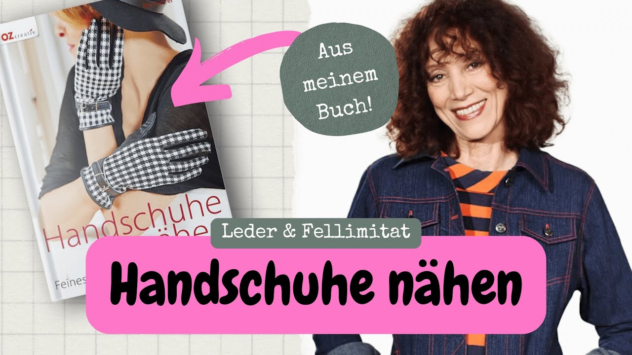 DIY Handschuhe aus Leder & Fellimitat nähen – Schritt für Schritt Anleitung