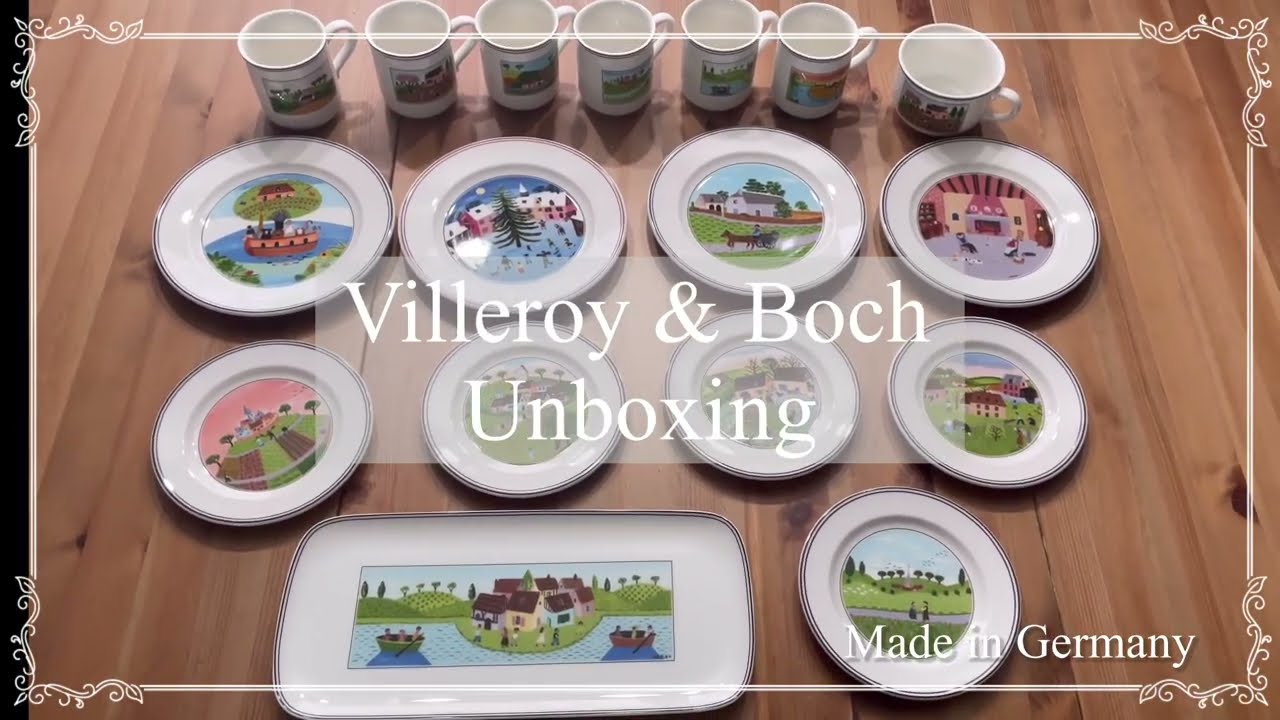 Villeroy & Boch Design Naif Unboxing  | 빌레로이앤보흐 디자인 | 나이프 머그, 접시 구입  | 세일가격 |