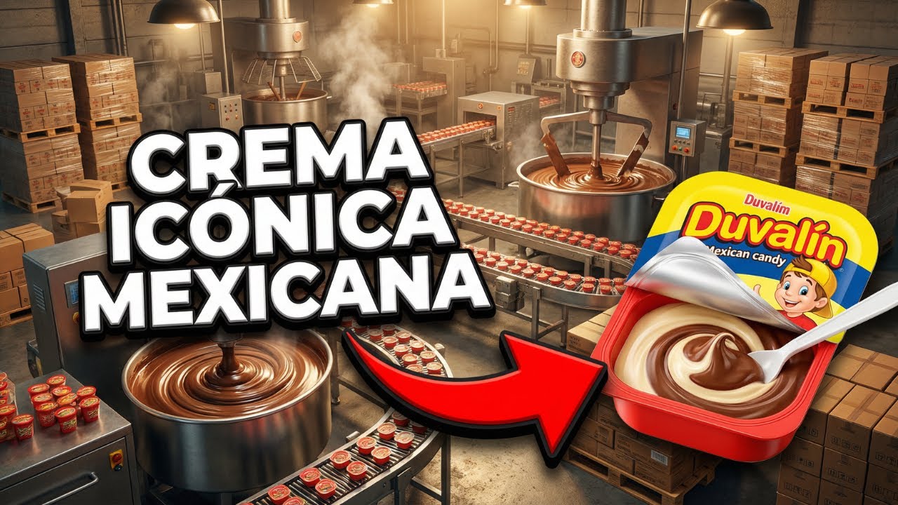ASÍ se FABRICA el DUVALÍN en MÉXICO: De la LECHE a tu CUCHARADA