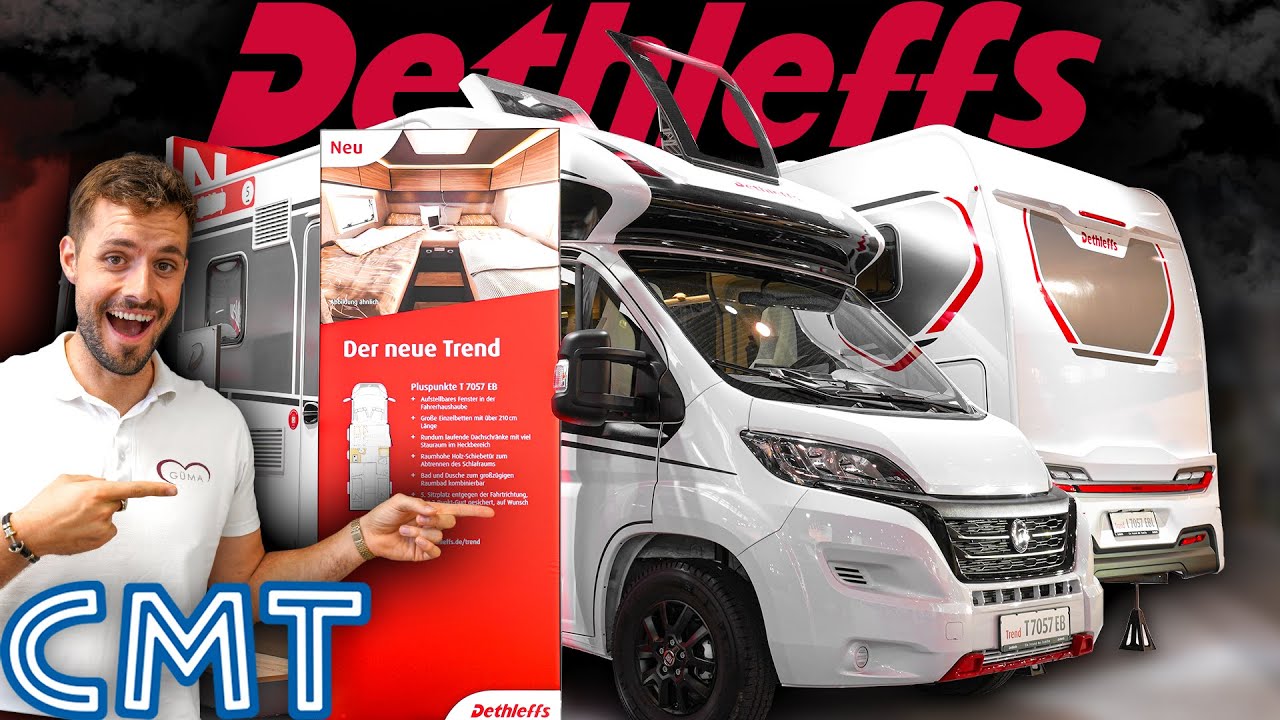Mittelklasse ist ZURÜCK 🔥 | CMT 2024 | Dethleffs Trend T 7057 EB