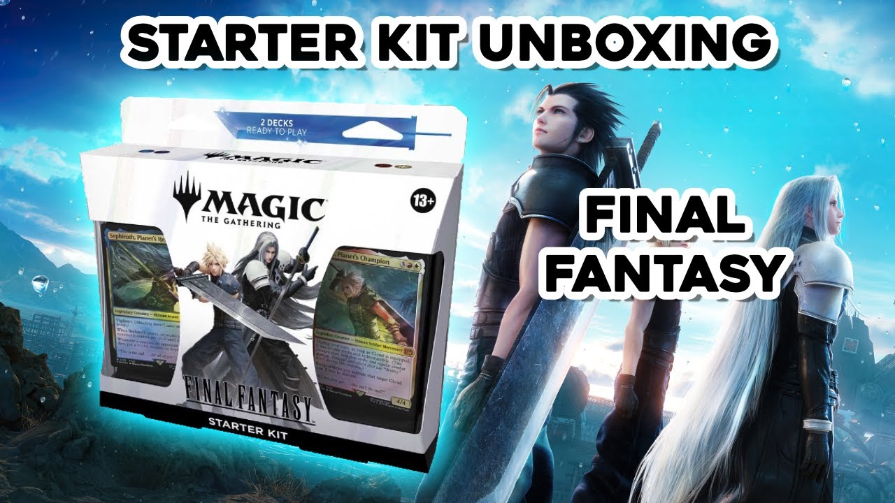 Final Fantasy Magic Starter Kit Unboxing
