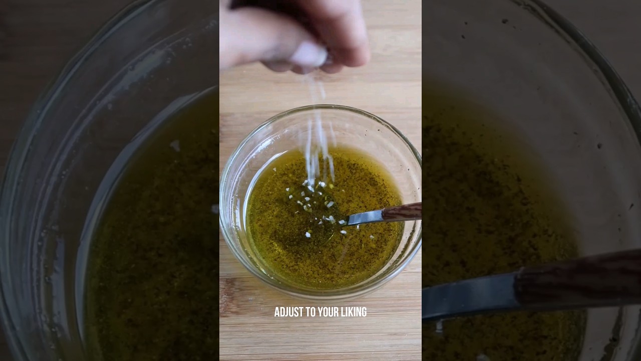 Homemade Lemon Vinaigrette Dressing | #kaynaturals #saladdressing