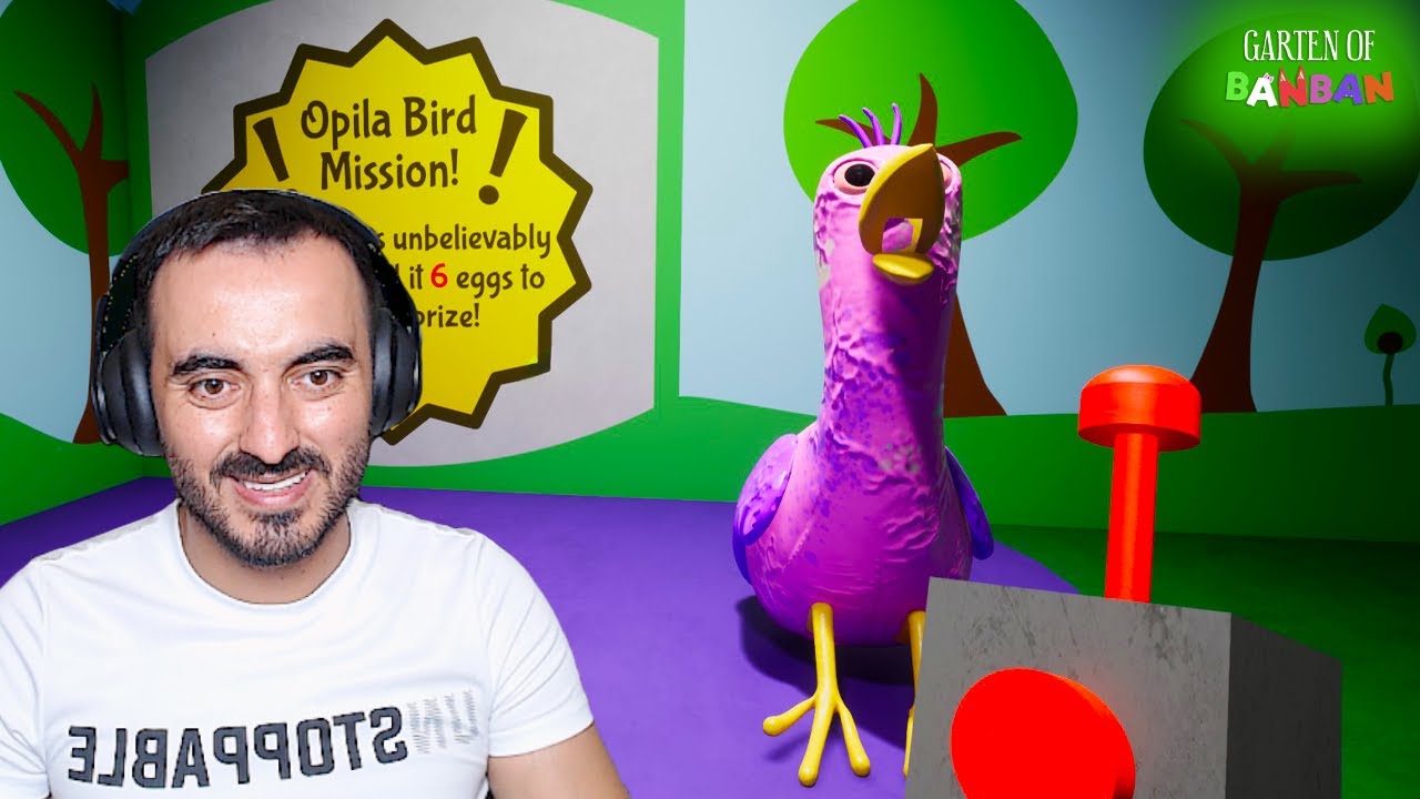 Bu Kuşun Başımıza Bela Olacağı Belliydi !!! Garten Of BanBan 1