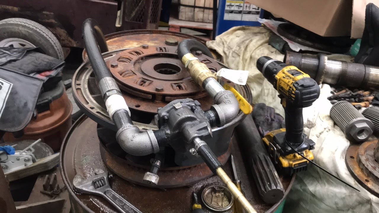 Black Diesel And WVO Chevy Oil Pump Transfer Pump