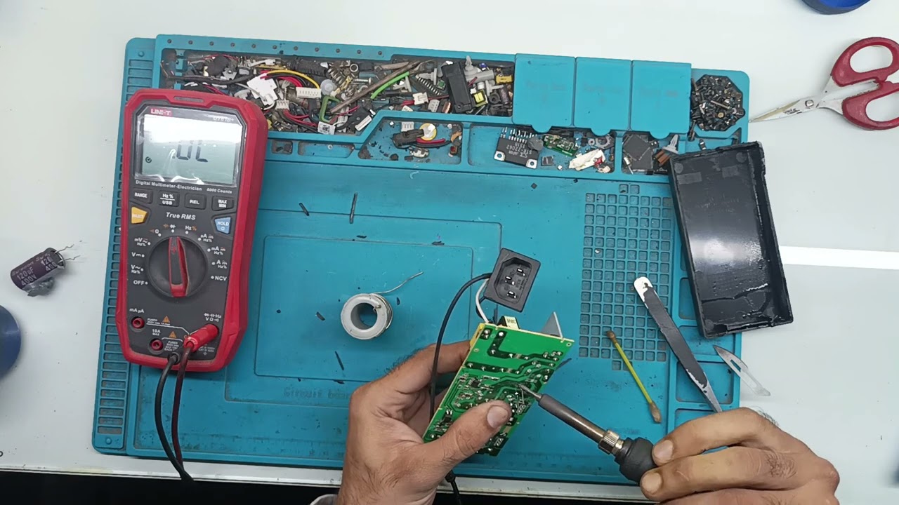 Hp scanner adaptor repair.
