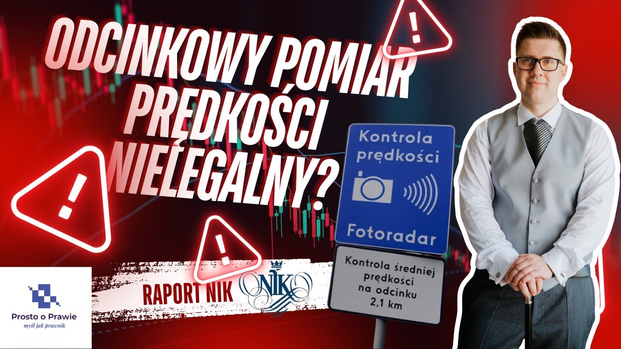 Odcinkowy Pomiar Prędkości nielegalny? NIK publikuje raport