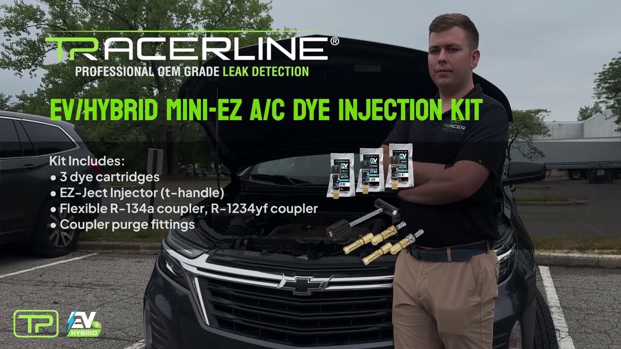 EV & Hybrid A/C Leak Detection Made Easy | TRACER&reg; UV Dye in Action