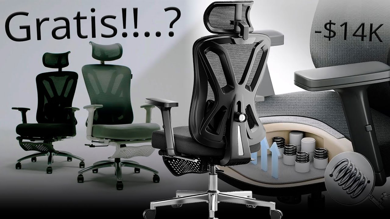 Vale realmente la pena una silla ergonómica? y mas si al final no te costo nada / Hbada P5